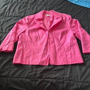 Kim Rogers Women's Pink Blazer XL